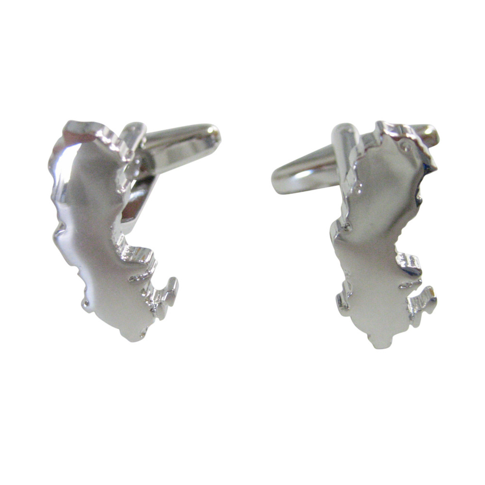 Sweden Map Shape Cufflinks - image 1